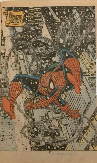 The Spider - Man 300 (1988,  Marvel) 1st Venom Newsstand ungraded UPC 11