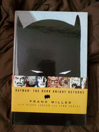 Batman The Dark Knight Returns Frank Miller Dc Comics Graphic Novel Hardcover