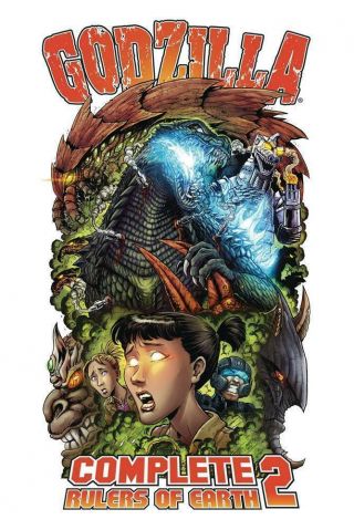 Godzilla Complete Rulers Of Earth Vol 2 Tpb Collects 13 - 25 Idw Comics Tp