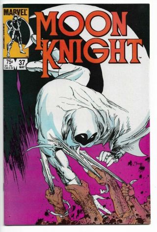 Moon Knight 37 Key 1st App Zohar Sienkiewicz Mike Kaluta 1984 Vf/nm Vol 1