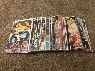 Moon Knight 1 - 38 (1980) Volume 1 Complete Set Including 25