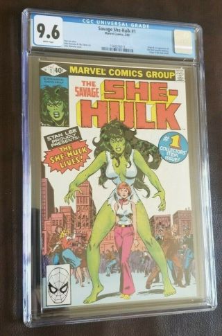 The Savage She - Hulk 1 (1980,  Marvel) Cgc 9.  6 Nm,  Origin And 1st App Stan Lee