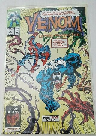 Venom Lethal Protector 1,  2,  3,  4,  5,  6 1st Scream,  Lasher,  Riot,  Phage,  Agony 6