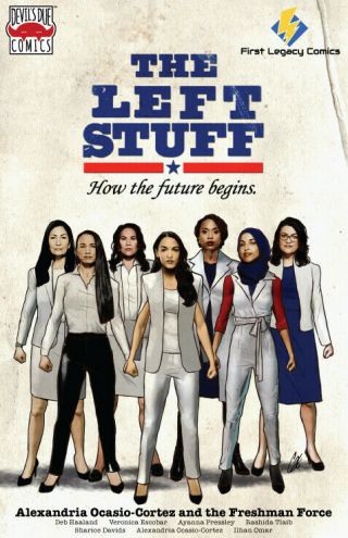 Alexandria Ocasio - Cortez Aoc And The Freshman Force Comic Book,  Only 4 Left
