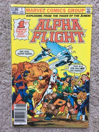 Alpha Flight 1 First 1st Puck,  Marrina John Byrne - Wolverine X - Men Marvel 1983