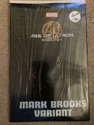 2013 Marvel Age Of Ultron 10 Mark Brooks 1:50 Variant 1st M/nm