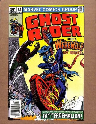 Ghost Rider 55 - Near 9.  6 Nm - Johnny Blaze Dead Or Alive Marvel Comics