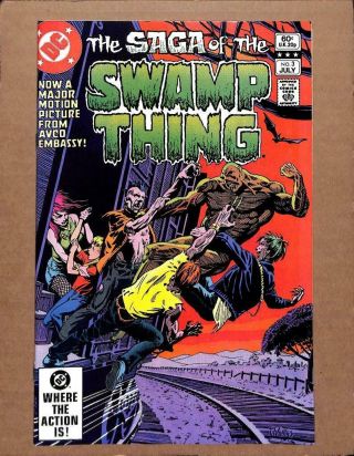 The Saga Of Swamp Thing 3 - Near 9.  8 Nm - Dc Shop Our Comics