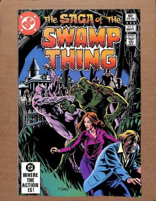 The Saga Of Swamp Thing 5 - Near 9.  8 Nm - Dc Shop Our Comics