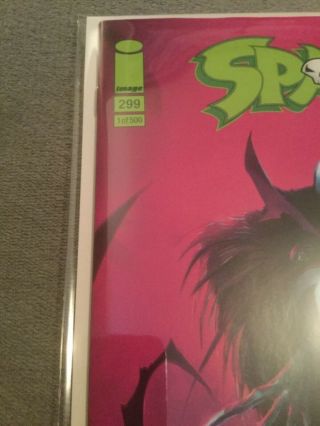 SPAWN 299 SDCC SAN DIEGO COMIC CON EXCLUSIVE VARIANT LIMITED TO 500 McFARLANE 2