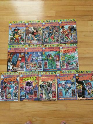 Teen Titans 100 Page Giant Walmart 1 2 3 4 5 6 7 Titans 1 2 3 4 5 6 Dc Comics