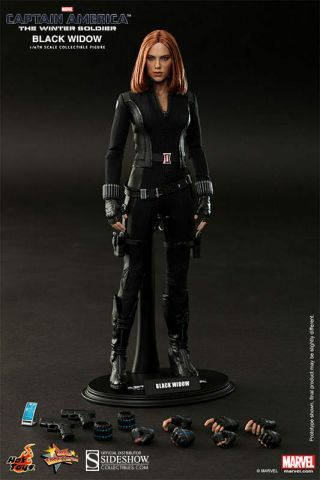 Hot Toys Mms239 Black Widow Captain America The Winter Soldier 1/6 Scale Figure