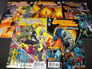 Legends Of Tomorrow 2 - 6 Dc Comic Run 2 3 4 5 And 6 5 Total