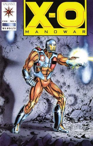 X - O Manowar 1 Valiant Nm