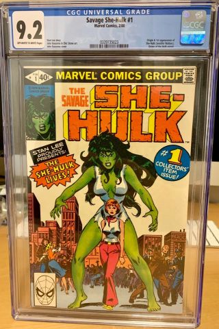 Savage & Sensational She - Hulk 1 (marvel) (cgc 9.  2) - Disney,  Tv Show