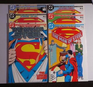 Superman Man Of Steel 1 - 6 Dc Complete Set Vf,  To Nm,  8.  5 - 9.  6 Special Edition 1