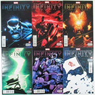 Infinity 1 - 6 Complete Series Hickman Cheung Morales Ponsor Marvel