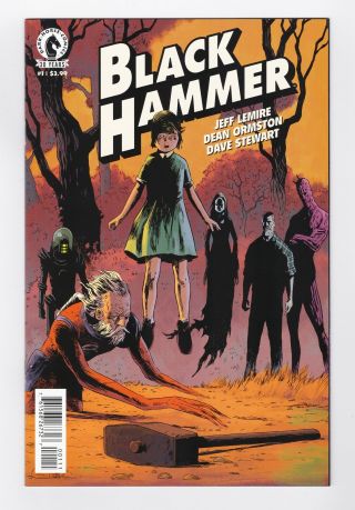 Black Hammer 1 Main Cover 1st Print Tv Movie Optioned Dark Horse Comics 2016