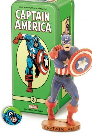 S986 Classic Marvel Character Series Two 3 Captain America By Dark Horse (2012)