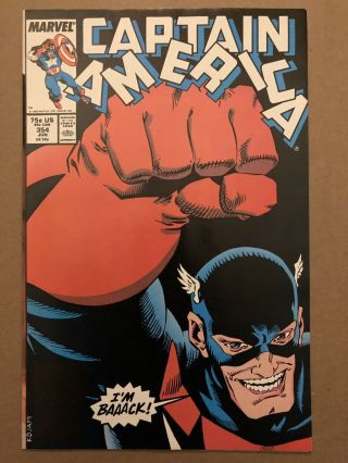 Captain America 354 (june 1989,  Marvel) 1st Us Agent