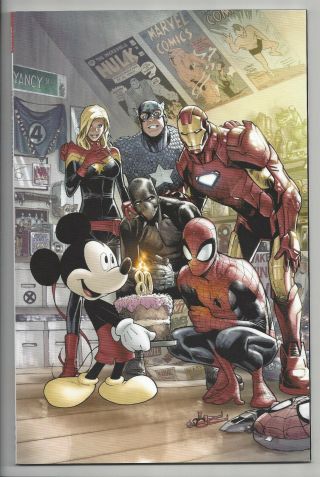 Marvel Comics 1000 Disney D23 Expo Variant (1st Print) Mickey Mouse 2019 Nm - Nm