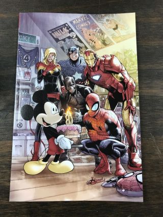 Marvel Comics 1000 D23 Expo Cover Variant - Mickey Mouse - Disney