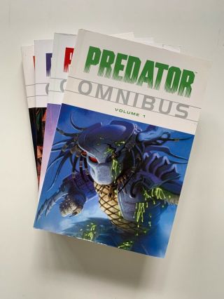 Predator and Aliens vs Predator Omnibus Complete Set Dark Horse Vol.  1,  2,  3,  4&1,  2 2