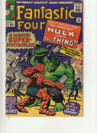 Fantastic Four 25 (marvel Comics 1964)