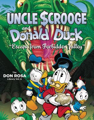 Uncle Scrooge & Donald Duck Don Rosa Library Vol 8 Hardcover Forbidden Valley Hc