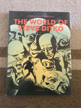 Stranger & Stranger The World Of Steve Ditko Hardcover First Printing 2008 Book