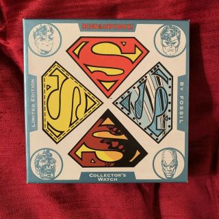 Reign Of The Supermen / Limited Edition Collector’s Watch / 1993 / Fossil / Nib