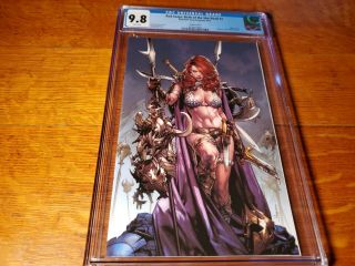 Cgc 9.  8 Red Sonja Birth Of A She - Devil 1 Anacleto Unknown Virgin Variant