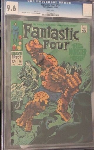 Fantastic Four 79 9.  6 White Pages