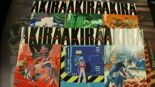 Akira Volumes 1 - 6 (2000) Soft Cover Dark Horse Comics