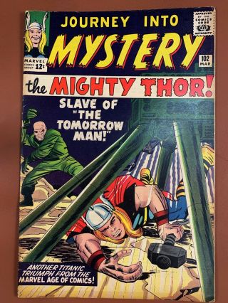 Journey Into Mystery Thor 102 Marvel Comics 1st Appearance Of Hela Silver Age