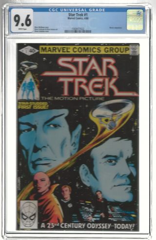 Marvel Comic’s Star Trek 1 Cgc 9.  6