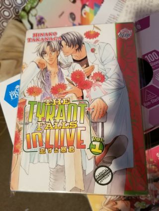 The Tyrant Falls In Love Volume 1 Yaoi June Manga In English Hinako Takanaga