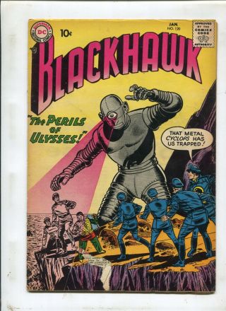 Blackhawk 120 The Perils Of Ulysses Robot Cover 1958 (grade 6.  0) Wh