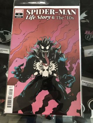 Spider - Man Life Story The 10s 6 (2019) 1:25 Paul Pope Variant Cover Marvel