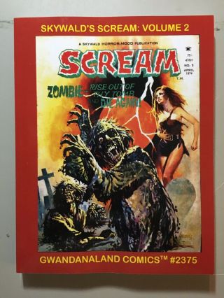 2 Golden Age Reprint Books and Scream By Skywald 2