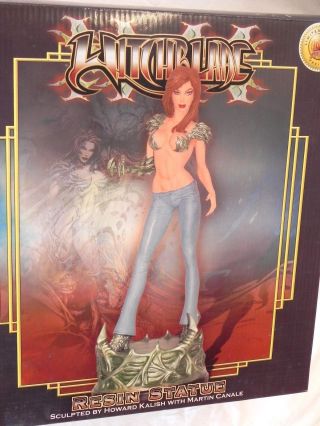 Witchblade Resin Statue Dynamics Forces 2003 Bust Figure Sexy