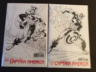 Jim Steranko Variants Captain America 1 & Sam Wilson 13