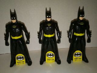 1989 Batman Movie Promo Toy Gum Michael Keaton Figure Gum
