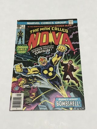 Nova 1 First Richard Rider Guardians Of The Galaxy Movie Marvel Comic 1976
