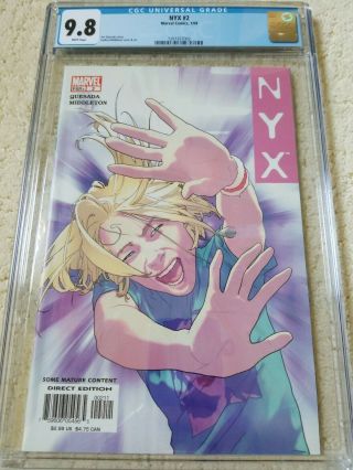 Nyx 2 Cgc 9.  8 Nm/mt White Pages