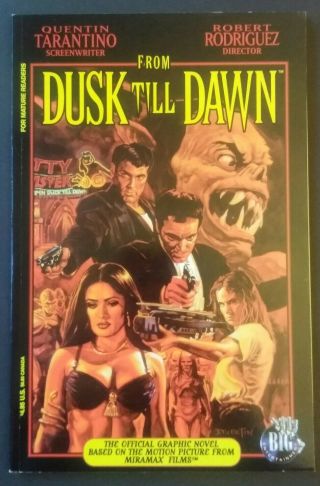 From Dusk Till Dawn Graphic Novel Official Movie Tarantino Rodriguez Comic Nm -