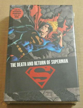 The Death And Return Of Superman Omnibus Hardcover New/sealed Dc Comics