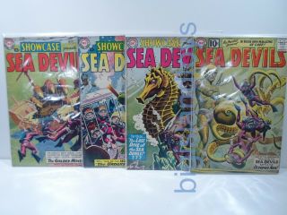 Dc Showcase Presents 27 28 29 Sea Devils 1 1960 1st 2nd 3rd App.  & 1st Issue