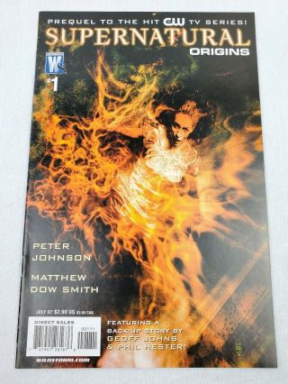 Supernatural Origins 2007 1 1st Print Rare