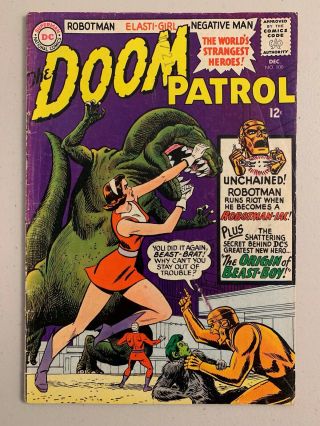 Doom Patrol 100 Origin Of Beast Boy.  G/vg 3.  0